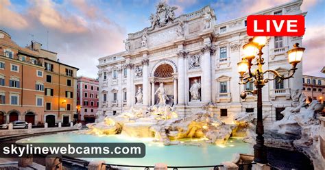 webcam trevi brunnen|Rome